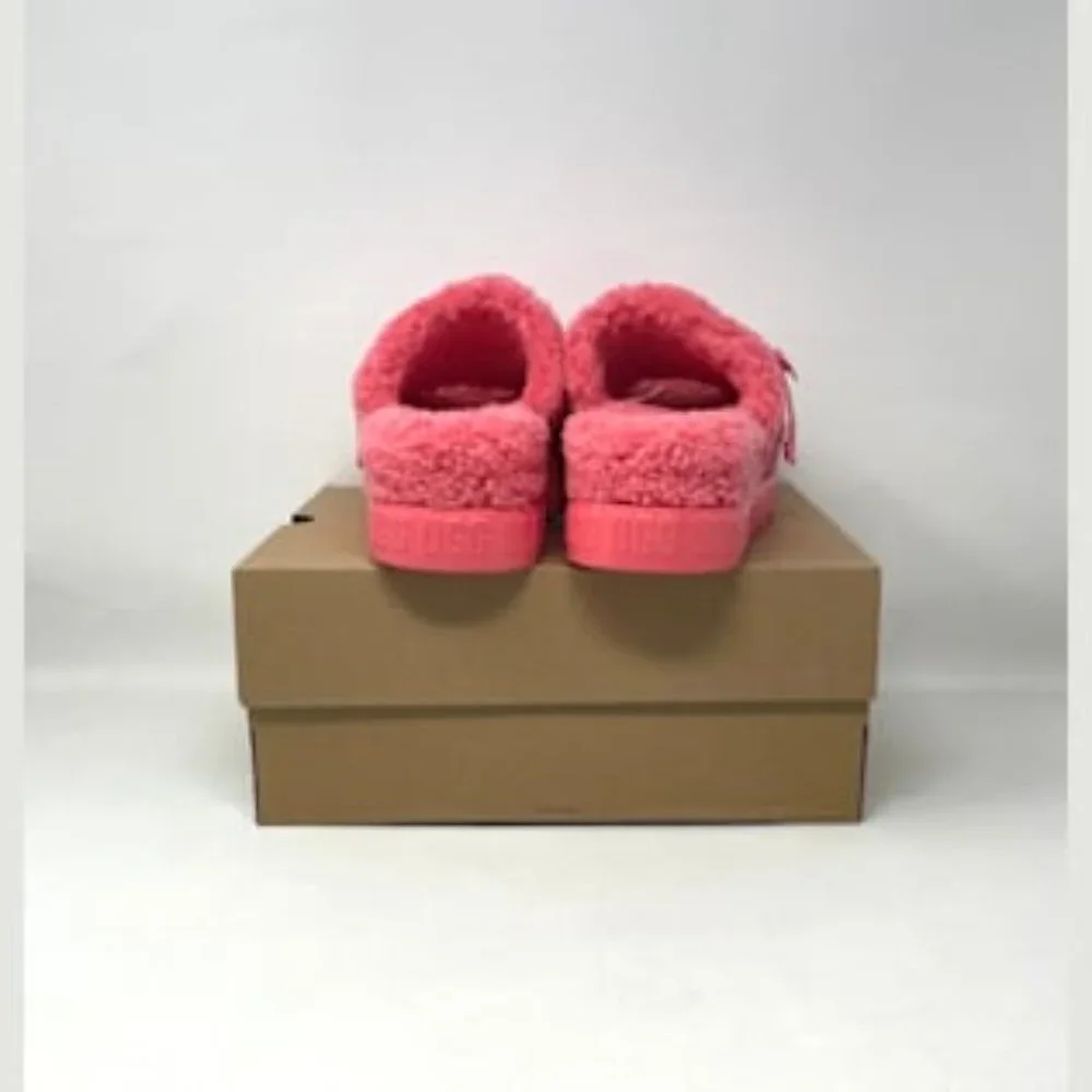 UGG FLUFFITA Slides Pink Fluffy Platform Summer Flip Flop Women's 1113475 SSBT - Picture 5 of 11